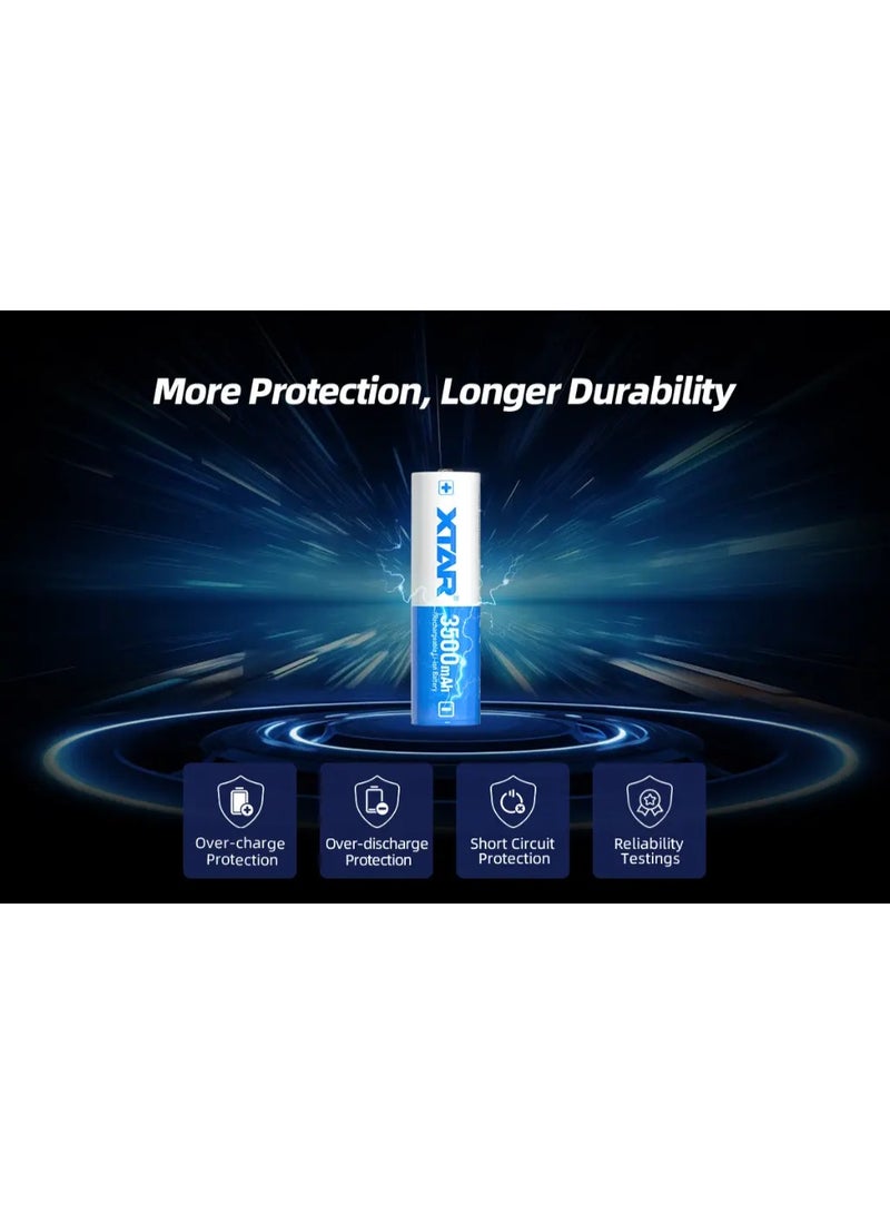 XTAR 18650 3500mAh 10A Battery - Image 4